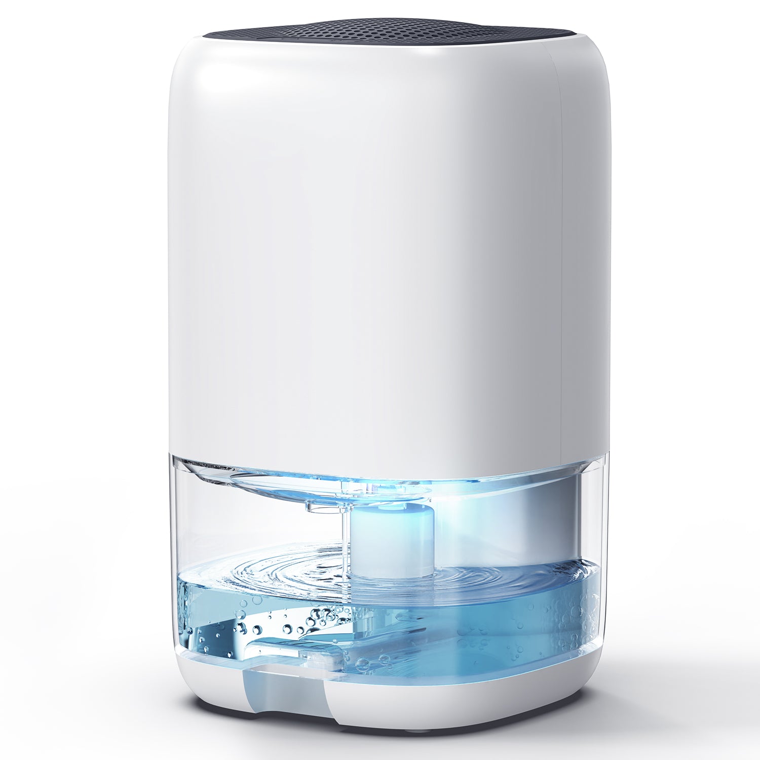 CONOPUPlus Dehumidifier 1000 ml, Electric Dehumidifier for Home with 7 Coloured LEDs, Compact, Quiet & Efficient for Small Spaces, Ideal for Bathroom, Cupboard