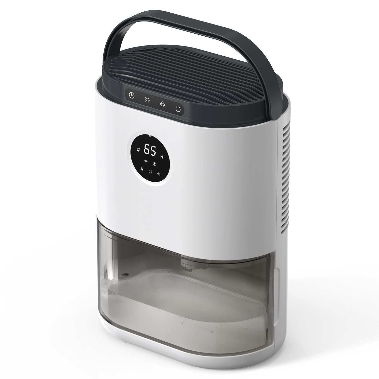 CONOPUPlus Dehumidifier 2300ML, Dehumidifiers for Home with Auto Humidity Sensor & Display, 48H Timer, 7 Color Lights, Auto Defrost, Sleep Mode, Portable Dehumidifier for Bedroom, Bathroom, Wardrobe